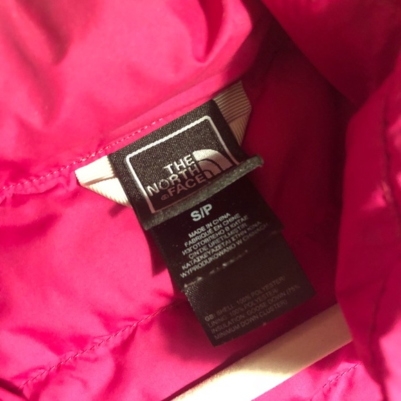 North Face Jacket Pink Barely Worn - Picture 2 of 3